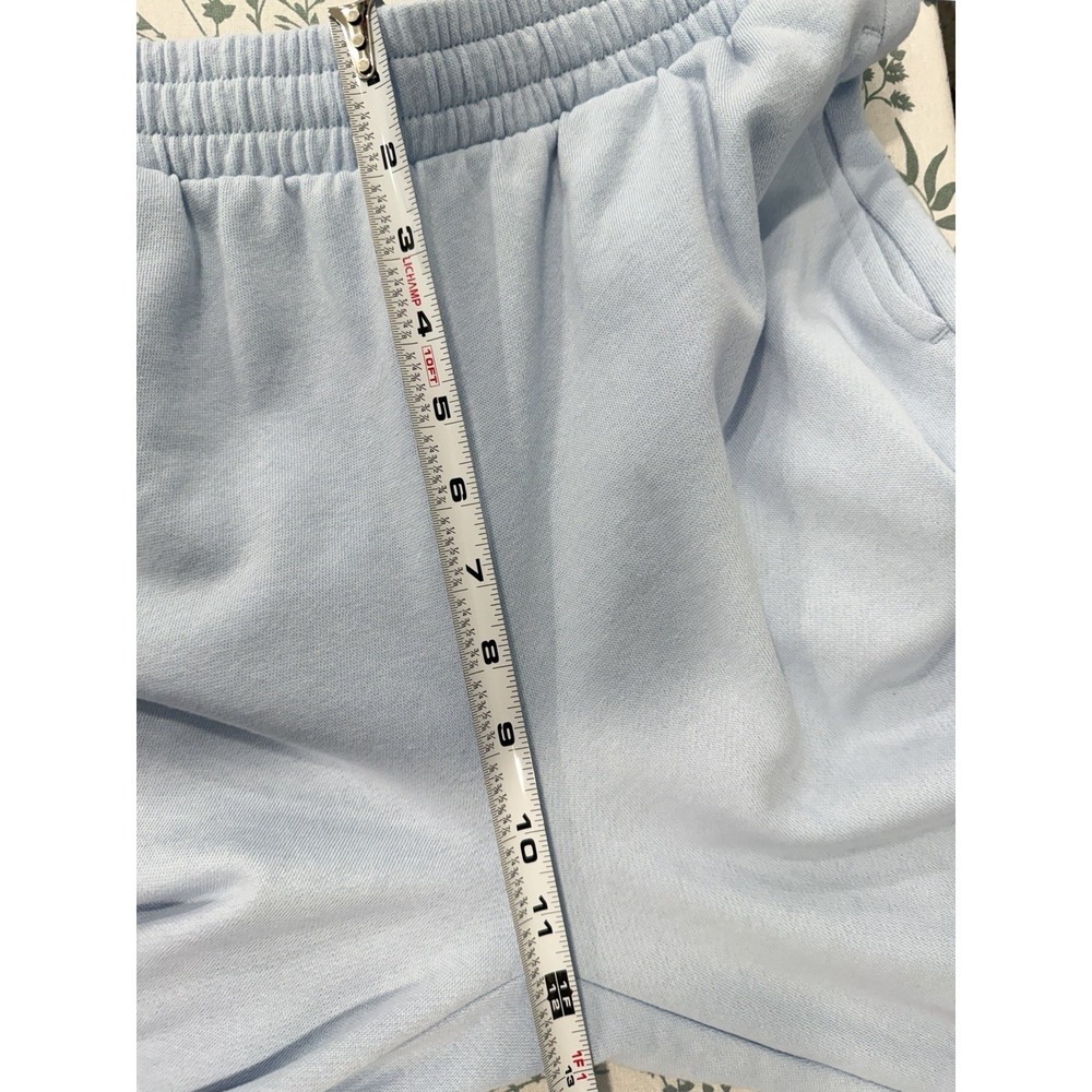 Old Navy Jogger Sweatpants Small Light Blue Cotton Blend Lounge NWT Pockets - Picture 8 of 9